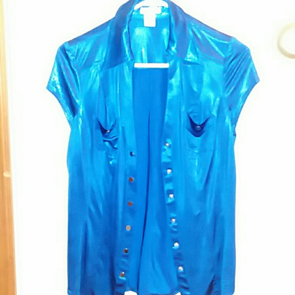 Blue blouse
